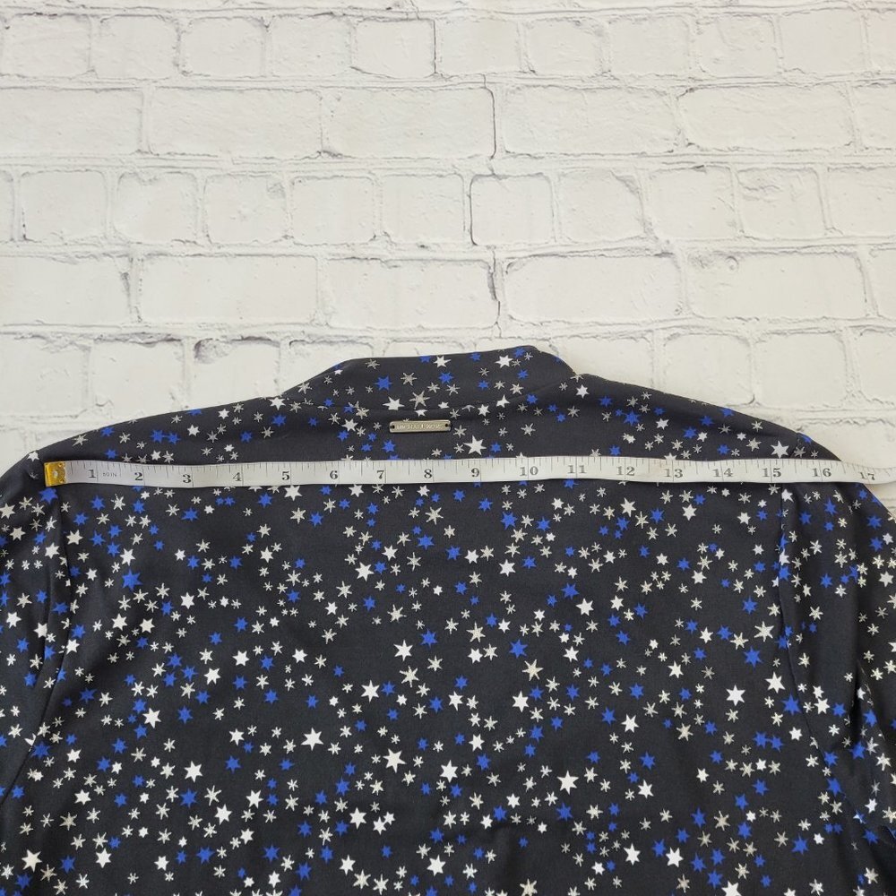 ✅ MICHAEL Michael Kors Womens Plus Metallic Star Print Party Dress size L - Picture 12 of 14